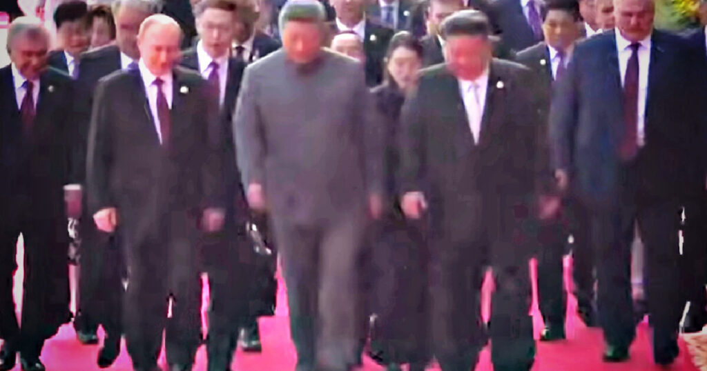 WATCH: China’s Xi and Russia’s Putin Overheard Talking About ‘Living to 150 Years Old’