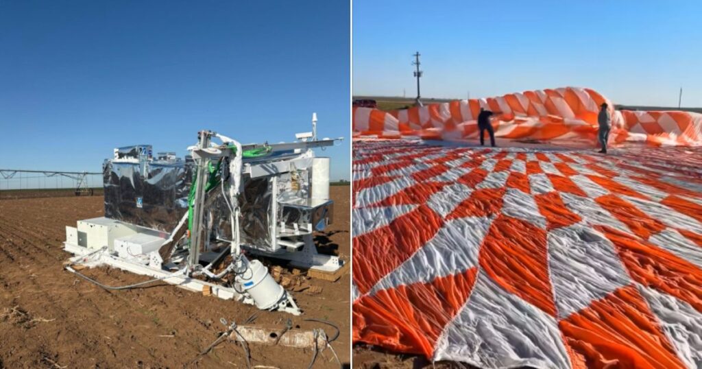 Texas Woman Sees a Parachute Above Her Farm, Ends Up Finding Missing NASA Equipment
