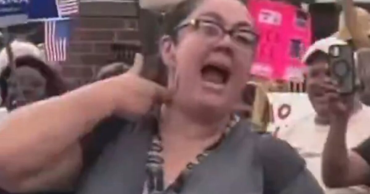 Liberal Protester at “No Kings” Rally MOCKS Charlie Kirk’s Assassination – Is Identified as a Chicago Teacher