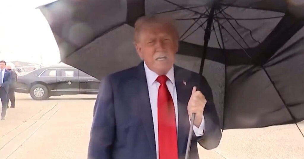 WATCH: Trump Speaks to Reporters While Departing for Middle East to Sign Historic Peace Deal