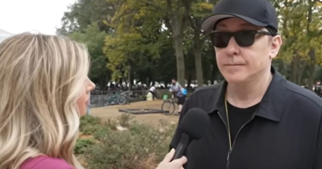 Far Left Actor John Cusack Makes Incognito Appearance at ‘No Kings’ Protest, Complains About Trump’s ‘Masked Goons’ (VIDEO)