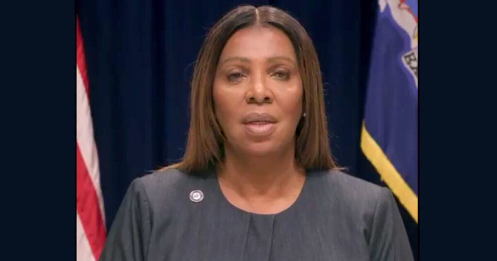 Letitia James Responds to Indictment with Unhinged Rant on Twitter Alleging “Weaponization”
