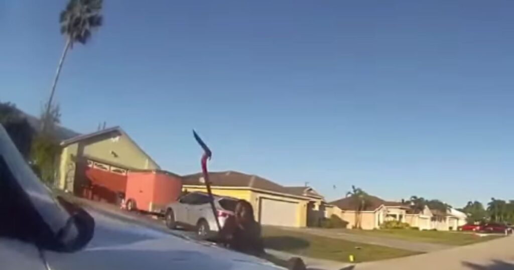 Video: 15-Year-Old Girl Arrested on Felony Charges After Attacking Occupied Police Car with a Shovel