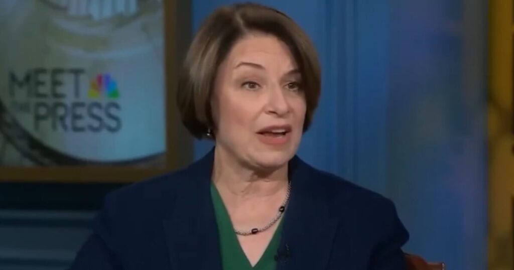 Klobuchar Delivers Insane Word Salad When Asked What Specific “Illegal” Orders Trump Issued the Military (VIDEO)