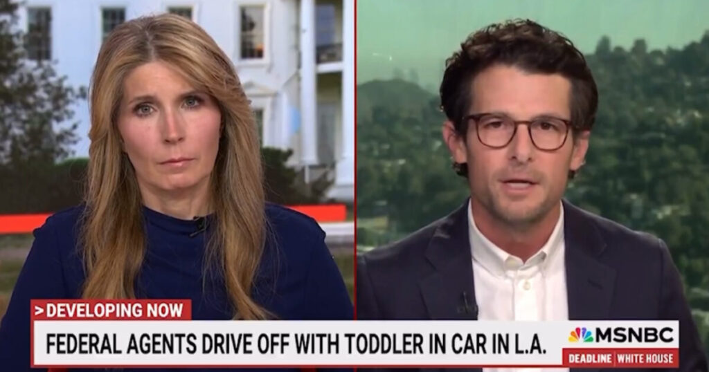 WATCH: Liberal Media and MSNBC Props Up Wanted Man with Stolen Gun who Abandoned Child in Car to Attack CBP with Hammer and Rocks – Accuses Agents of Family Separation, Mistreating Daughter