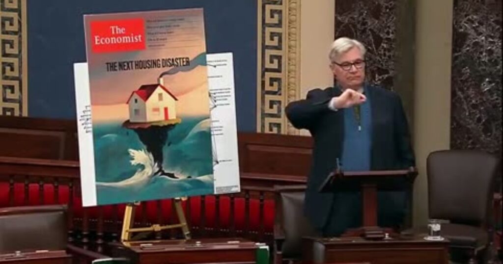 ICYMI: Sen. Whitehouse Forecasts Climate Change Will Crash Banks, Destroy Housing, and End Capitalism (VIDEO)