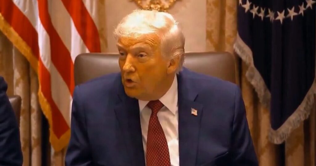 Trump Caught on Hot Mic Going Off on Senate Republicans For Letting Democrats Stonewall His Appointees After Alina Habba Resigns as US Attorney (VIDEO)