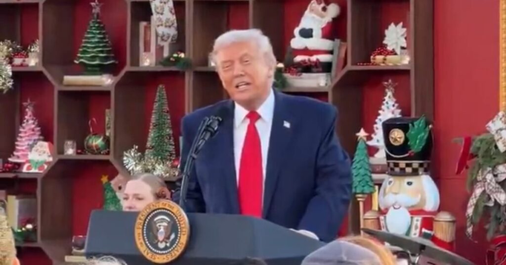 Trump Roasts Hillary Clinton at Vance’s Christmas Reception (VIDEO)