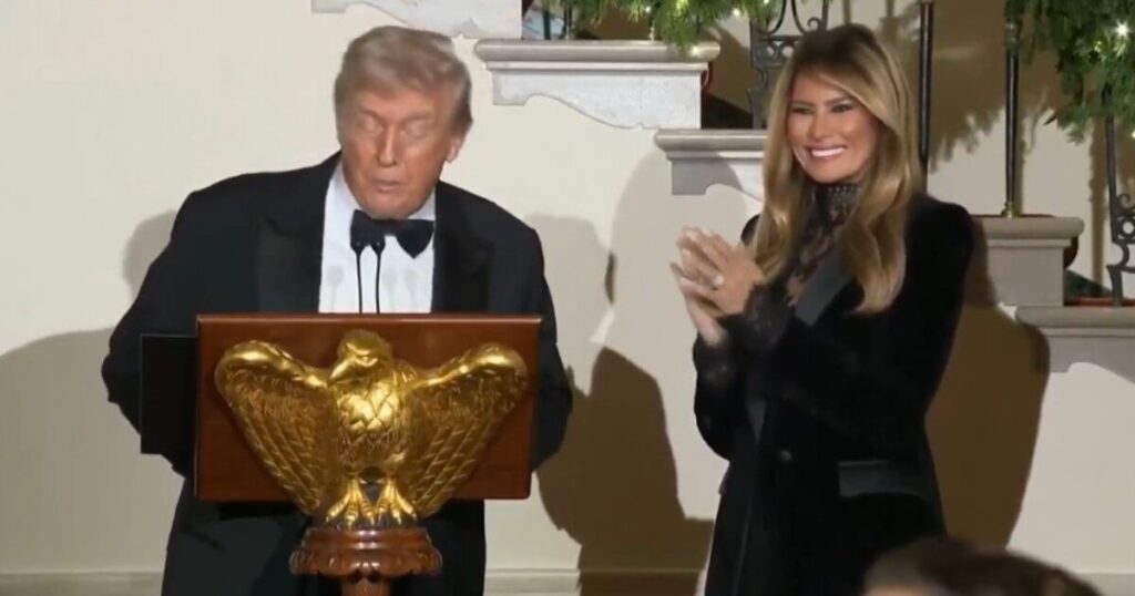 First Lady Melania Trump Dazzles Congressional Ball (VIDEO)