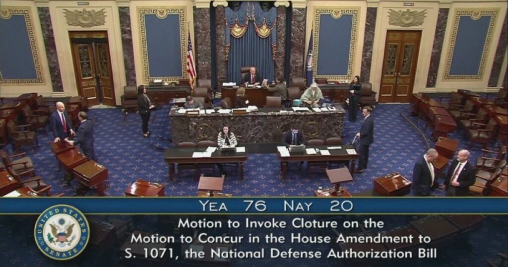 JUST IN: Senate Advances 0 BILLION Defense Spending Bill with Military Aid to Ukraine