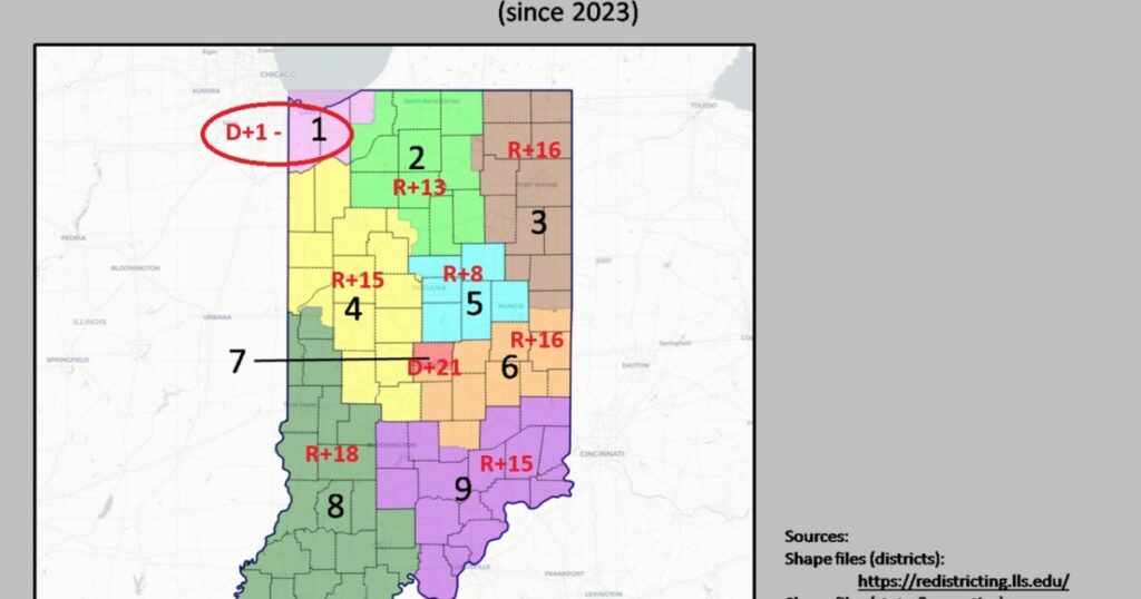 Indiana GOP Senators Snub Trump and America – Refuse to Pass New Districting Plan to Save America from Communist Dems