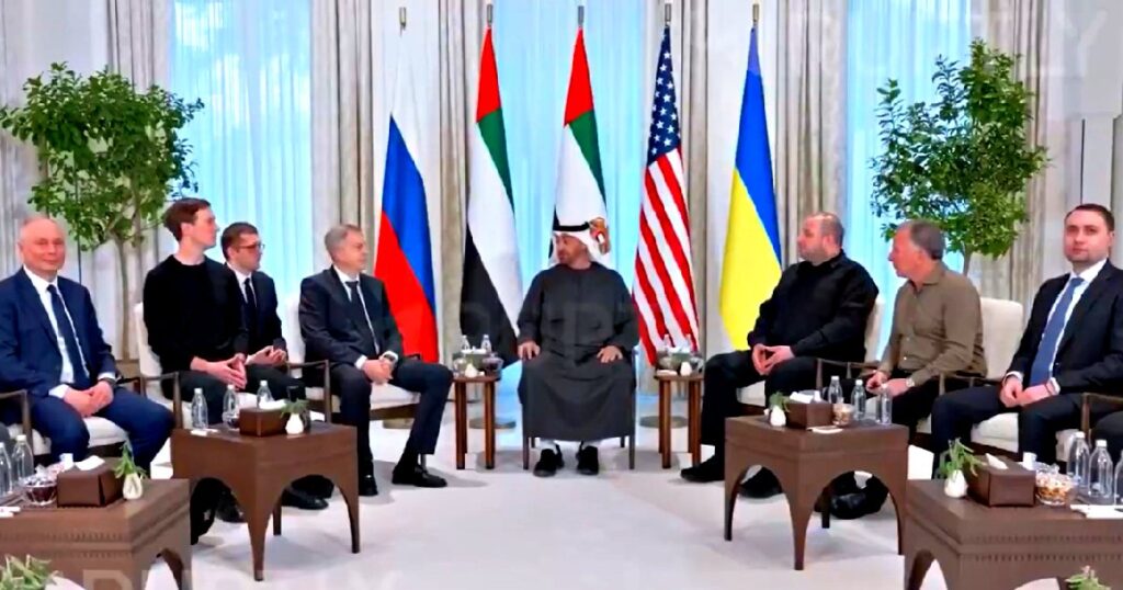 EYE TO EYE: US, Russian and Ukrainian Delegations Meet for First Trilateral Peace Talks in Abu Dhabi – Two-Day Negotiations Conclude on Saturday