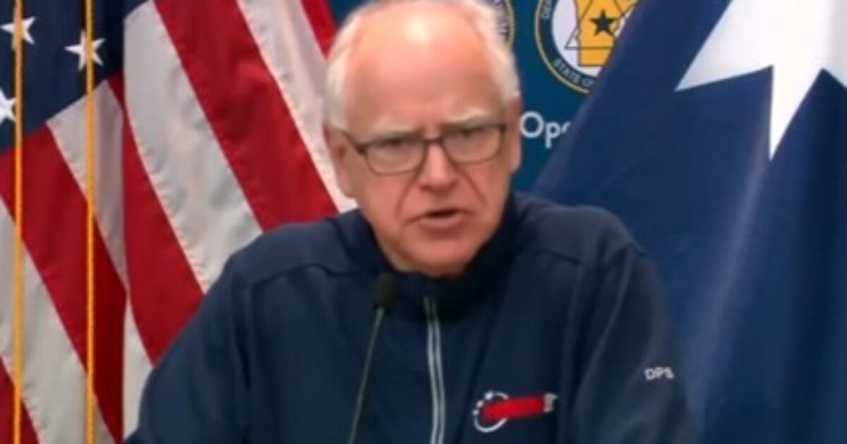 Tim Walz Lashes Out Following ICE Self-Defense Shooting: “I’m Angry…I’ve Issued a Warning Order to Prepare the Minnesota National Guard” (VIDEO) Tim Walz Lashes Out Following ICE Self-Defense Shooting: “I’m Angry…I’ve Issued a Warning Order to Prepare the Minnesota National Guard” (VIDEO)