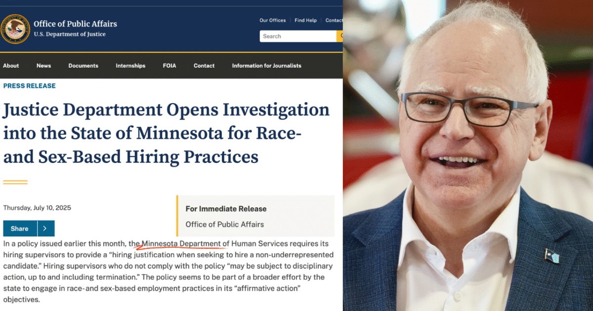 Minnesota DHS Used DEI Hiring Policies in Offices Responsible for Fraud Oversight Minnesota DHS Used DEI Hiring Policies in Offices Responsible for Fraud Oversight