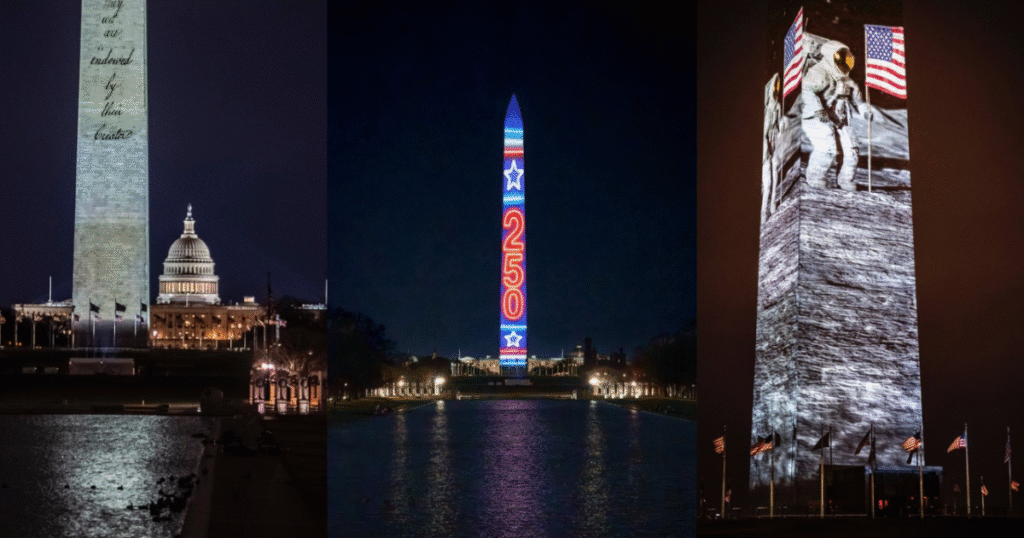 WATCH LIVE: Trump Kicks off America’s 250th Year with New Years Show and Washington Monument Lighting to Tell the Story of America