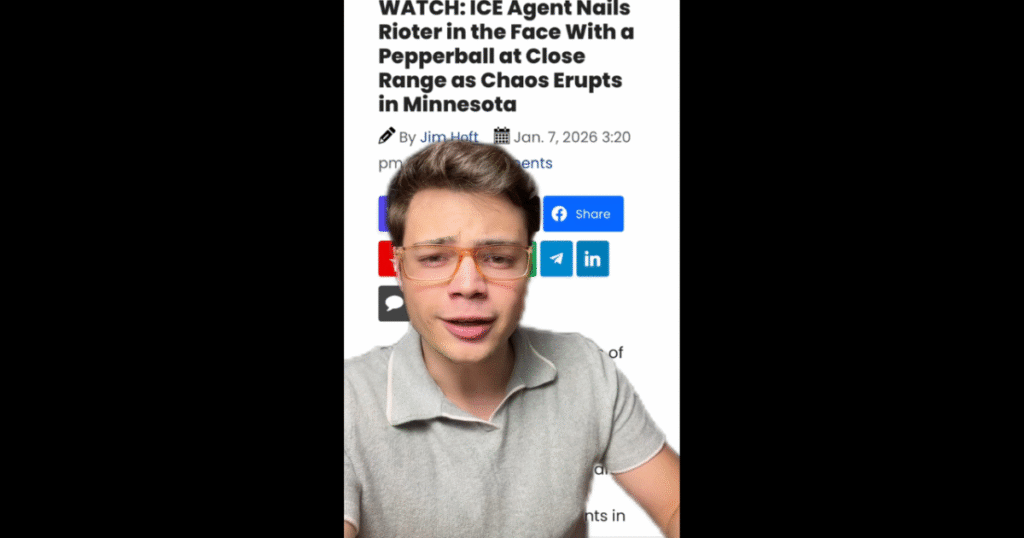Victor Reacts: Play Stupid Games Win Stupid Prizes, Protester Eats Pepper Ball (VIDEO)