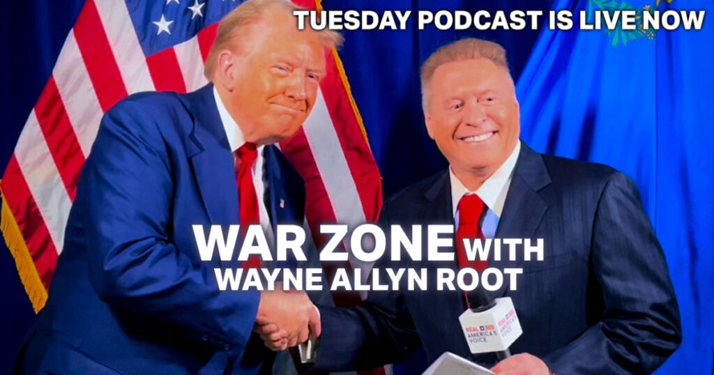 Watch Live: The WAR Zone Podcast With Wayne Allyn Root Presented by The Gateway Pundit-Protests in Iran, Democrats Defending Dictator and More!