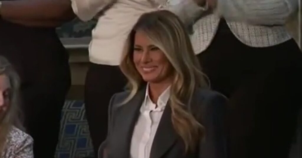Crowd Roars for First Lady Melania Trump as She Enters Chamber for 2026 SOTU (VIDEO)