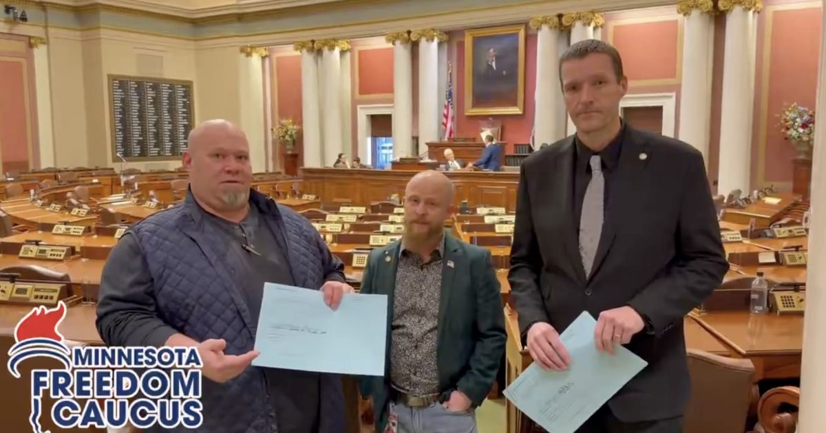 Minnesota Freedom Caucus Files Articles of Impeachment Against Far-Leftists Keith Ellison and Tim Walz