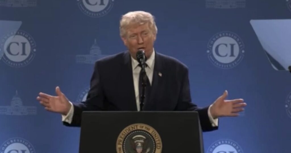 LOL! Trump Touts Most-Favored-Nation Drug Pricing, Says “No Other President can Do Some of the Sh*t I’m Doing” while Mocking French President Emmanuel Macron (VIDEO)