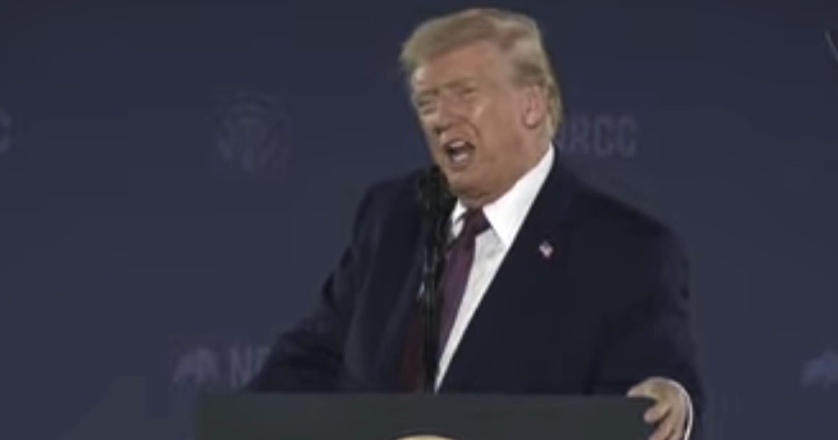 WATCH: Trump Goes Off Script During NRCC Speech and Eviscerates Democrats for Behavior at State of the Union Adress