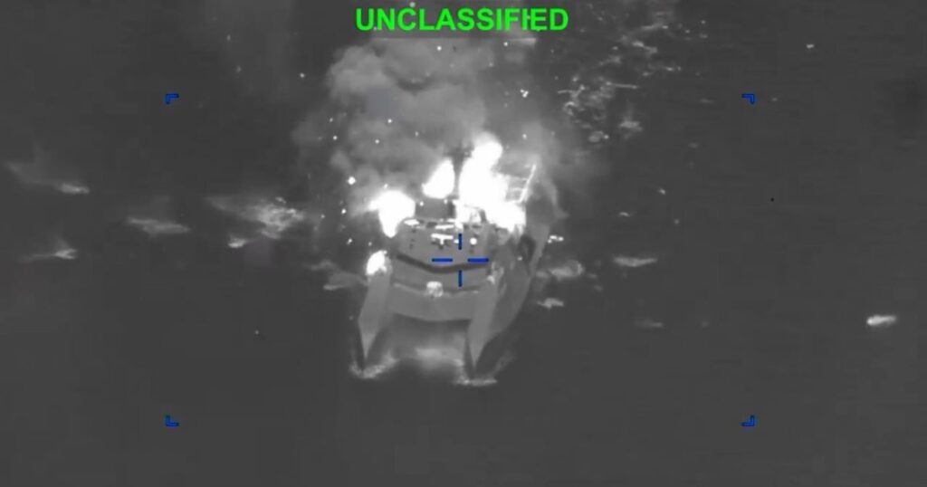 US Central Command Releases Unclassified Footage of Military Strikes on Iranian Navy, Including Minelayers (VIDEO)