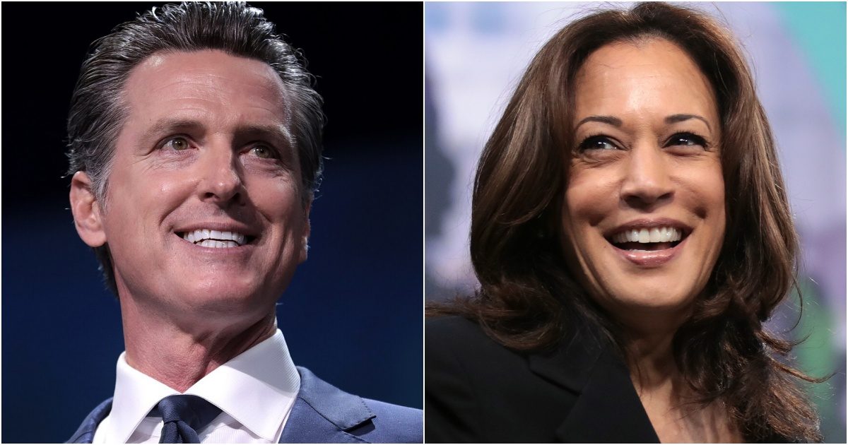 Polling Pain for Newsom and Harris as Wild Percentages of Dems Hold Negative Views of Both