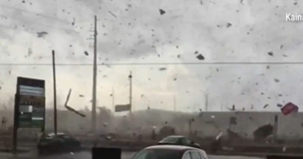 Insane Footage Shows Tornado Ripping Through Southwest Michigan (VIDEO)