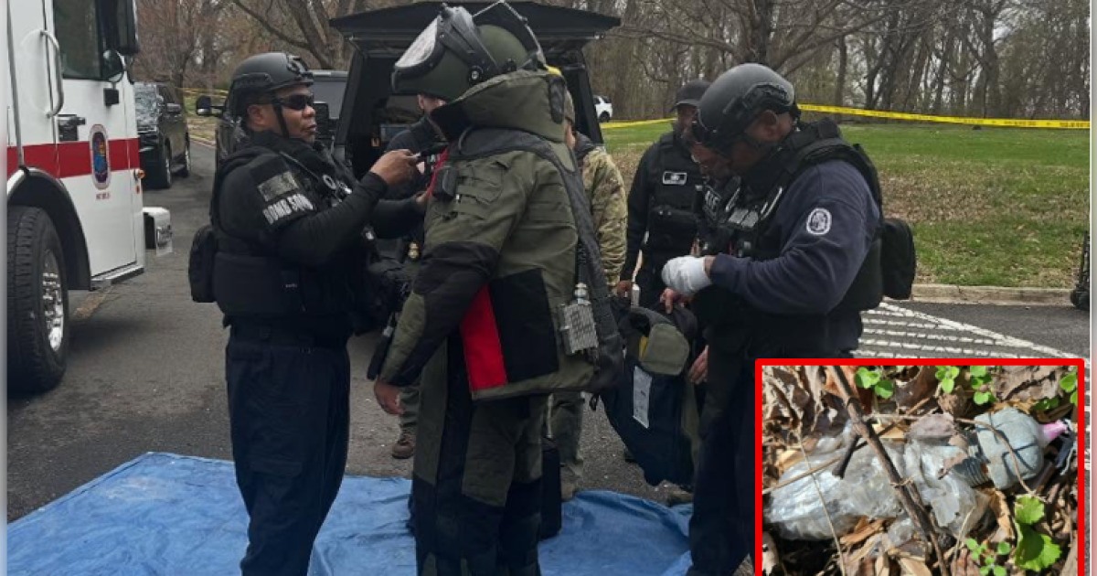 Over 5 Explosive Devices Discovered in Fort Washington Park in Maryland