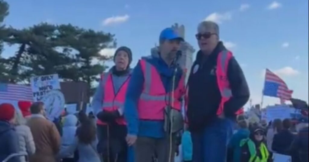 WATCH: Anti-Trump ‘No Kings’ Protesters in DC Rewrite ‘America the Beautiful’ to Celebrate Open Borders