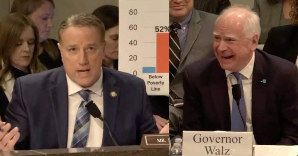 BRUTAL: Rep. Pat Fallon ROASTS Tim Walz – Walz Laughs at Himself Like an Idiot! (VIDEO)