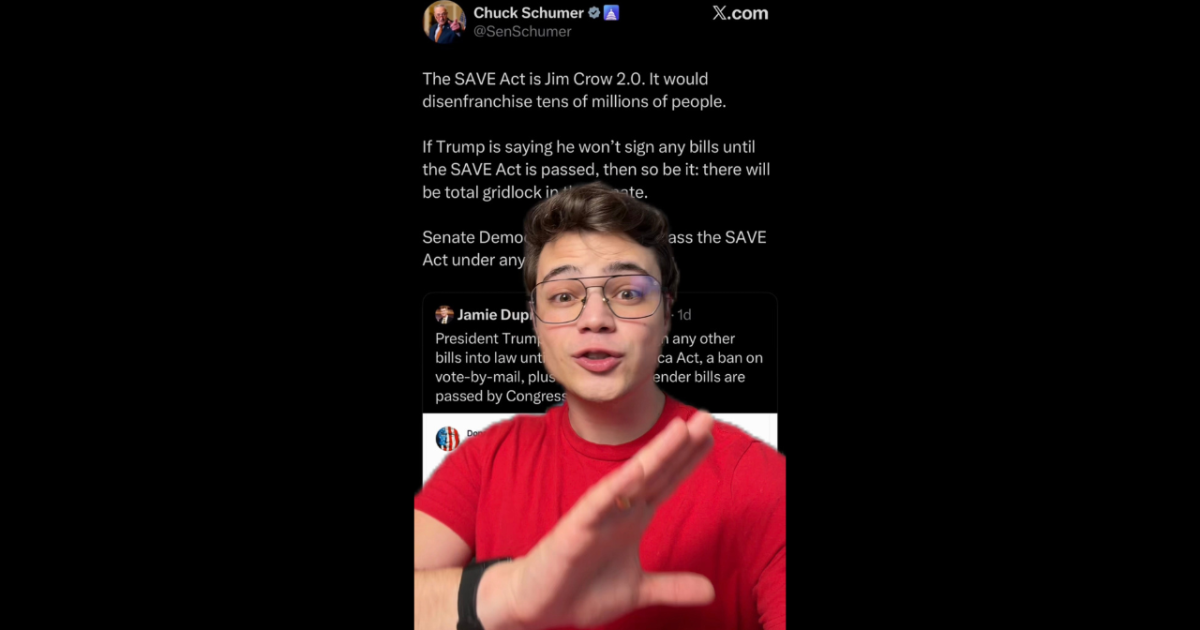 Victor Reacts: Republicans, Do Whatever Must be Done To PASS the SAVE America Act! (VIDEO)