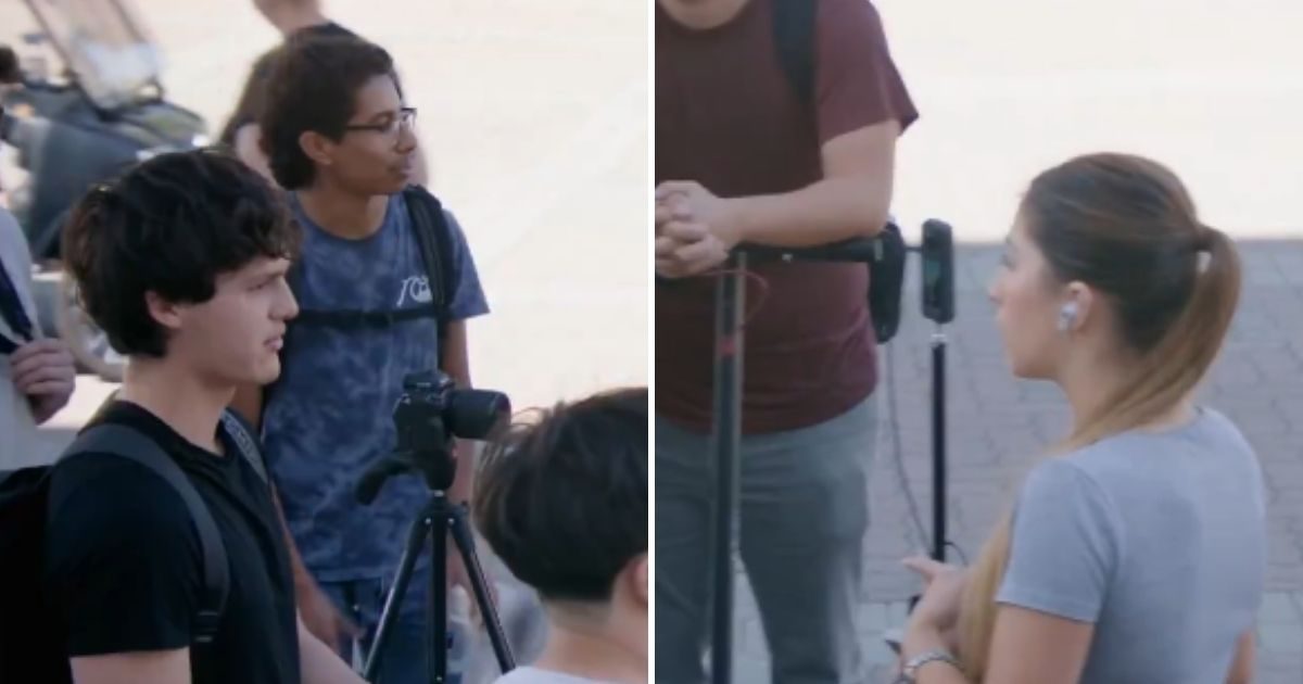 Watch: Student Calmly Dismantles Two Abortion Supporters’ Entire Argument with One Simple Question Watch: Student Calmly Dismantles Two Abortion Supporters’ Entire Argument with One Simple Question