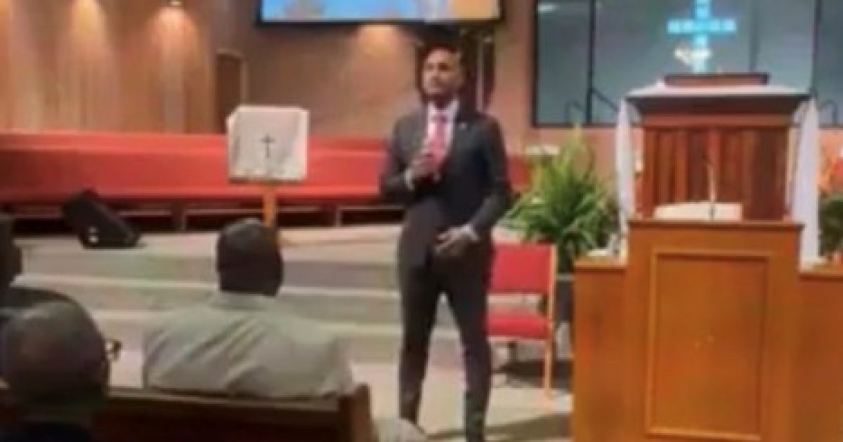 WATCH: Democrat Congressman Tries to Scaremonger Church Attendees About Voter ID and It Blows Up in His Face
