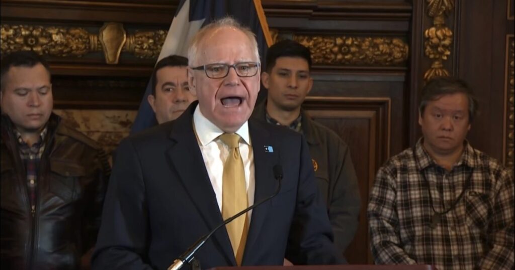 Tim Walz Gets Nuked by Scott Jennings and Others for Claiming to be Against Political Violence After WHCD Shooting