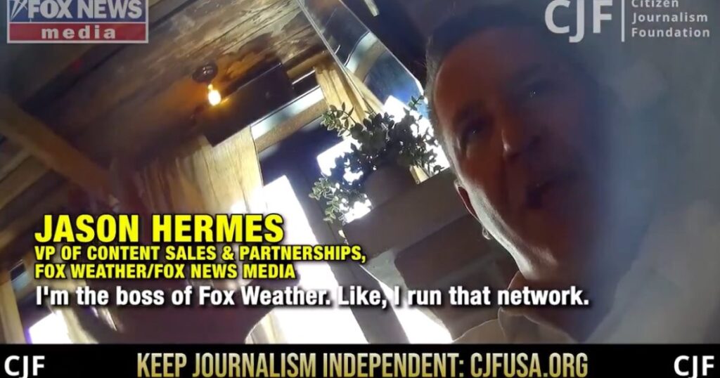 Fox News Media Vice President Fired After Getting Caught on Hidden Camera Bragging About Charging ‘,000 Strip Club Bills’ to Fox Corporate Cards
