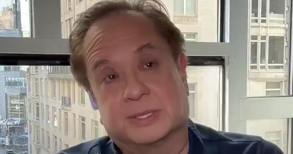 Unhinged George Conway Tears Up as He Admits to Blowing His Children’s Inheritance on Defeating Trump (VIDEO)