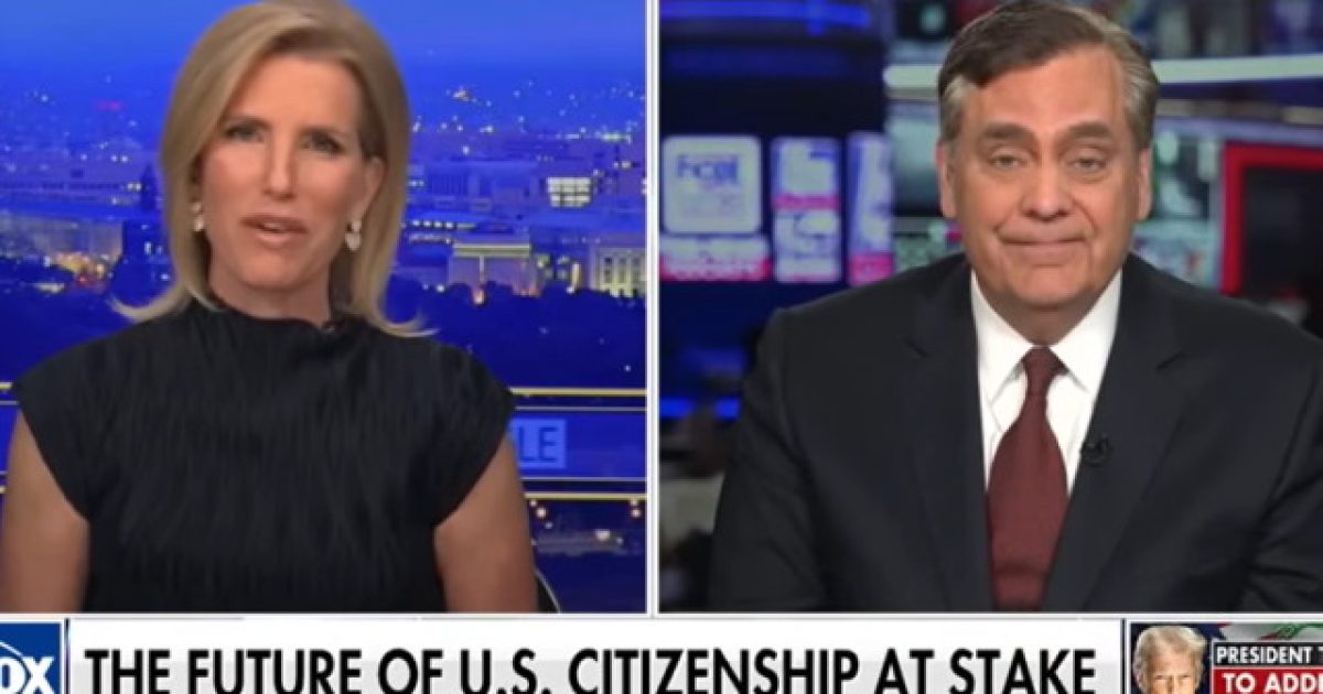 Law Professor Jonathan Turley: It’s ‘Insane’ That We Continue to Embrace Birthright Citizenship (VIDEO)