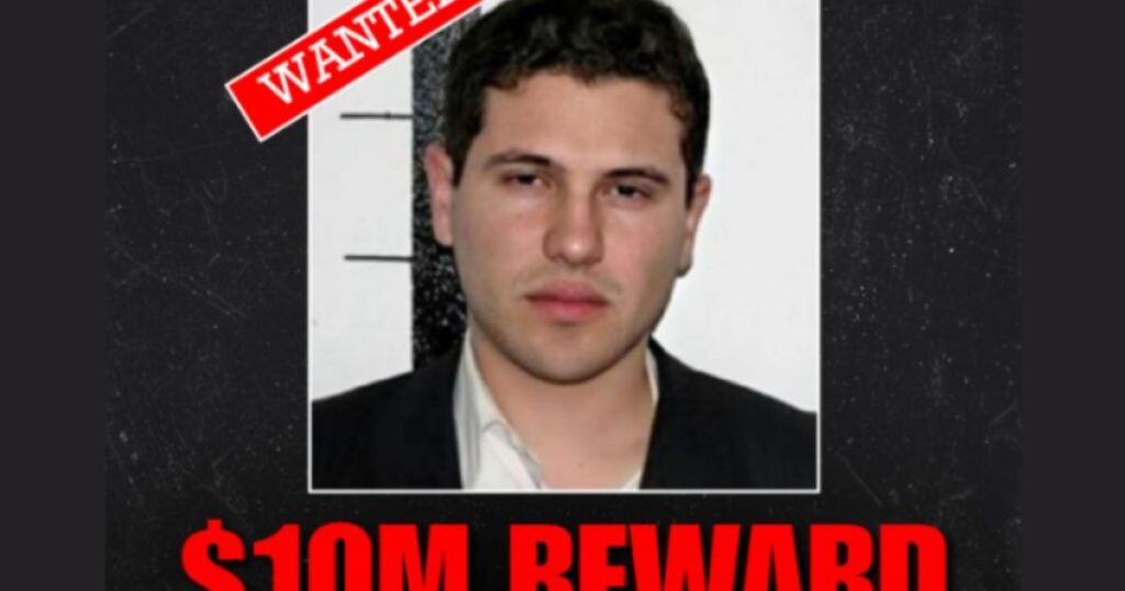ICE Offers a  Million Reward for the Capture of Iván Archivaldo Guzmán Salazar, the Fugitive Leader of Los Chapitos