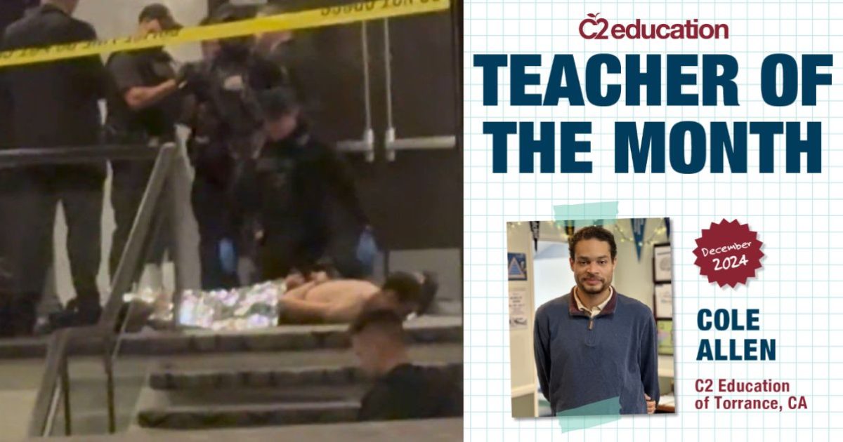 WHCD Shooter Identified as Cole Allen, a 30-Year-Old Former ‘Teacher of the Month’ from California WHCD Shooter Identified as Cole Allen, a 30-Year-Old Former ‘Teacher of the Month’ from California