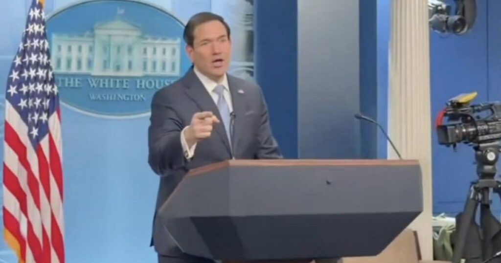 Hilarious: ‘Secretary of Everything’ Marco Rubio Jokingly Becomes White House Press Secretary While Karoline Leavitt’s on Maternity Leave (VIDEO)