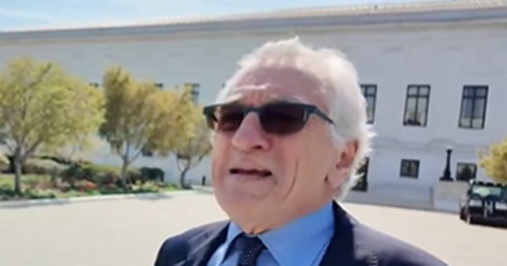 Crybaby Robert De Niro Says No One Likes Trump Because He’s Doing ‘Mean Things’ (VIDEO)