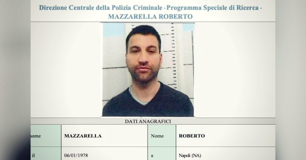Roberto Mazzarella, Mafia Boss of the Camorra and One of Italy’s Most Dangerous Fugitives, Arrested in Luxury Resort