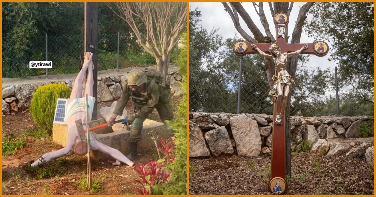 Israeli Military Jails Two Soldiers Over Jesus Statue Desecration — Damaged Statue Quickly Replaced