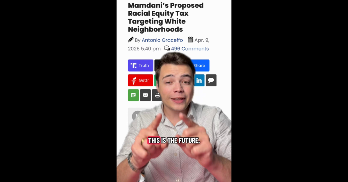 Victor Reacts: Race Based Taxes Are the Future of the Democrat Party (VIDEO) Victor Reacts: Race Based Taxes Are the Future of the Democrat Party (VIDEO)