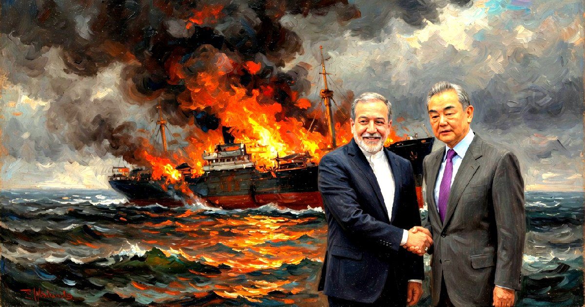 OOPS: Iranians Strike Cargo Ship Owned by Their Chinese Allies in the Strait of Hormuz OOPS: Iranians Strike Cargo Ship Owned by Their Chinese Allies in the Strait of Hormuz