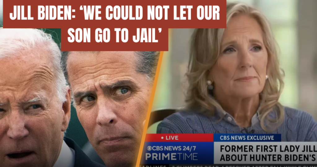 Jill Biden Defends Hunter Biden Pardon in CBS Interview — Accidentally Exposes the Biden Family’s Entire Excuse (VIDEO)