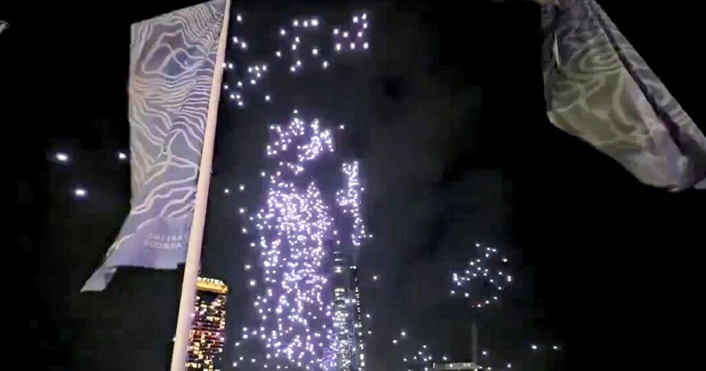 WATCH: Almost 90 Drones Fall From the Sky After Malfunction Disrupts Sydney Winter Light Show