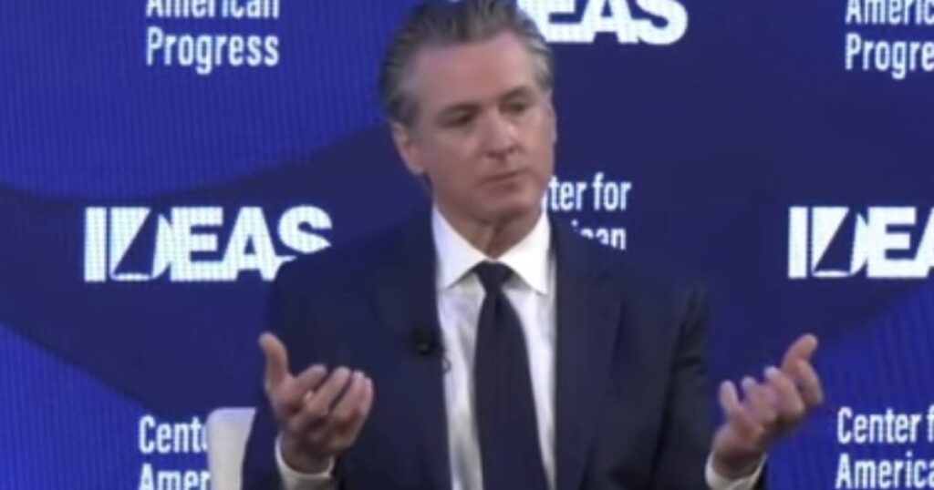 (VIDEO) Newsom Attacks JD Vance and Trump in Embarrassing Word Salad, Says JD Vance Doesn’t Have What it Takes to Carry Trumpism  – Trump Responds