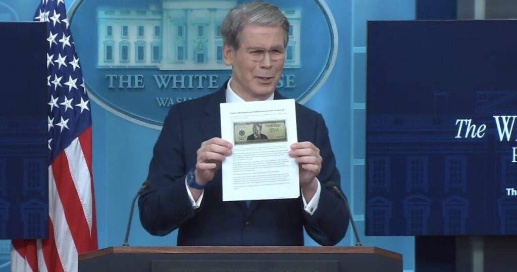 WATCH: Treasury Secretary Scott Bessent Holds Up “Terribly Written, Terribly Edited” WaPo Article and NUKES CNN’s Kaitlan Collins Over Trump 0 Bill